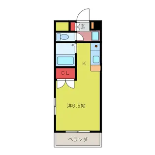 ジュネスベウラ【4階】の間取り