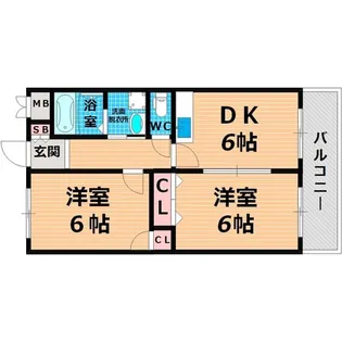 泰平ビル【7階】の間取り