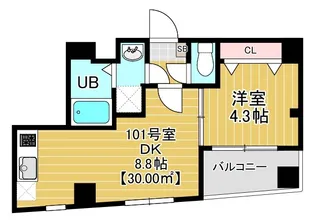 フェリシテ【1階】の間取り