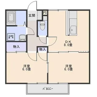 ラベンダーの間取り