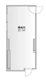 ロジュモン木村【1階】の間取り