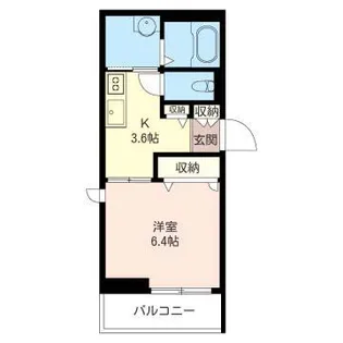 エレンシア【1階】の間取り