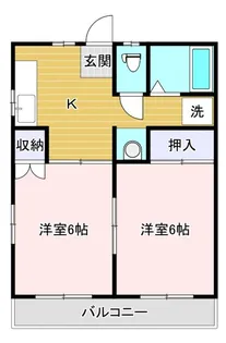 ハイムYOU【2階】の間取り