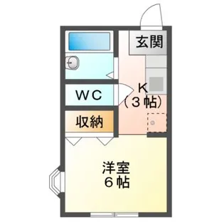 プレザン【2階】の間取り