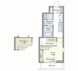 MyStylevintage日吉【3階】の間取り