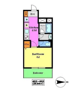 HEHビル【5階】の間取り