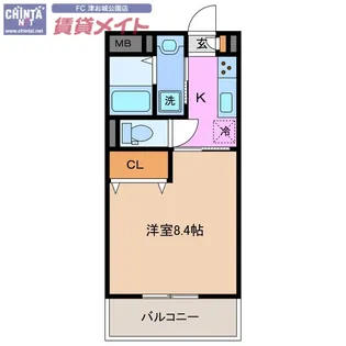 ファインテラス【3階】の間取り