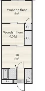 ゴールデンハイツ【2階】の間取り