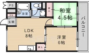 高木マンション【3階】の間取り