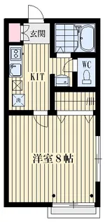 アベニュー成瀬が丘【2階】の間取り