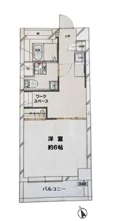 シャンボール中野【6階】の間取り