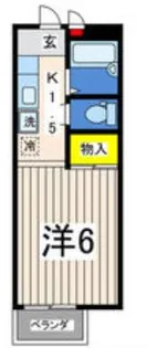 ハイツエミール【2階】の間取り