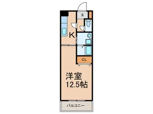 リオン高見【3階】の間取り