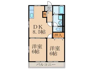 メゾンプレミア【2階】の間取り