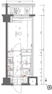 AZEST立川【8階】の間取り