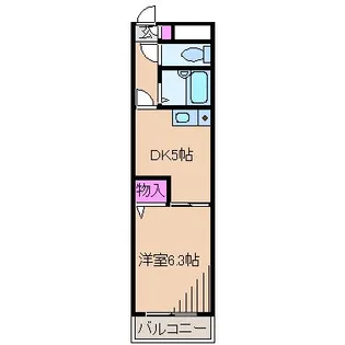 アーカス5【1階】の間取り