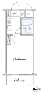 T’s garden鶴見市場II(旧 NJK鶴見寮)【6階】の間取り