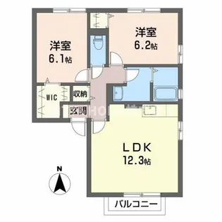 Sejour Daiwa N【1階】の間取り