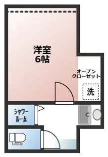 ブルードマーニ【1階】の間取り