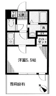 ディアコート石神井台【1階】の間取り