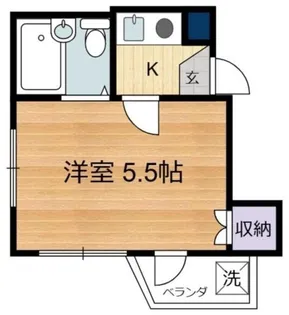 サンライズ小金井【3階】の間取り