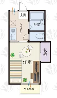 b’CASA千葉蘇我IIIre-born【1階】の間取り