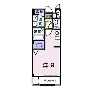 エクセル・K【2階】の間取り