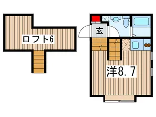 バニ-ビ-チ【1階】の間取り