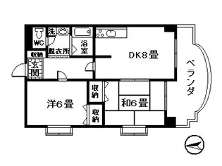 エスポワールS.Y【3階】の間取り