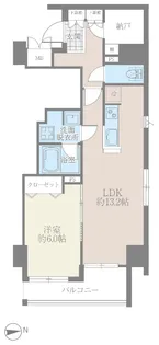 Belle Primevere【7階】の間取り