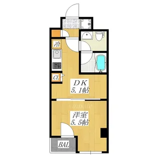 ラフィスタ赤羽【1階】の間取り