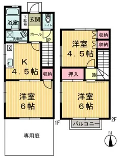 クィーンハイツの間取り