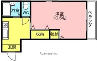 パールハウス【3階】の間取り