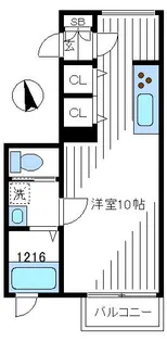 プランタンNakano【2階】の間取り