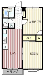 ICIプラザ壱番館 弐番館【1階】の間取り