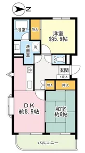 メゾン・ド・ヴェール【3階】の間取り