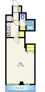 ロイヤルスコット都立大【2階】の間取り