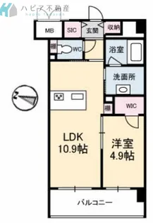 シャーメゾンステージ碧・慶万町【5階】の間取り
