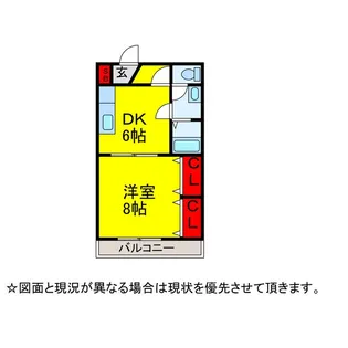 ソーレ【2階】の間取り