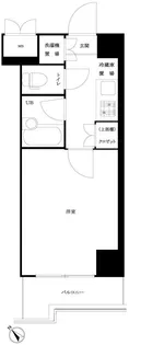 ルーブル神宮前【2階】の間取り