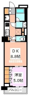 パークアクシス駒込HILLTOP【4階】の間取り