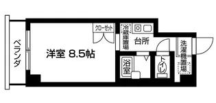 近鉄エルコート菊川【7階】の間取り