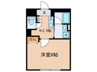 BARK LANE早稲田【2階】の間取り