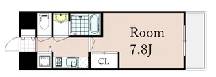 THE RESIDENCE H【7階】の間取り