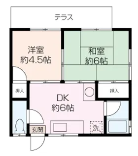 コーポトバラ【1階】の間取り