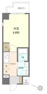 I-COURT【5階】の間取り