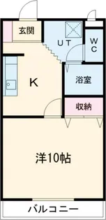 ヴィラリベルテ【2階】の間取り