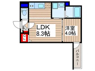 ルーチェ上福岡【3階】の間取り