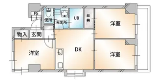 ハビテ葛西【2階】の間取り