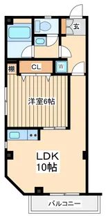 メルベーユ梶ヶ谷【3階】の間取り